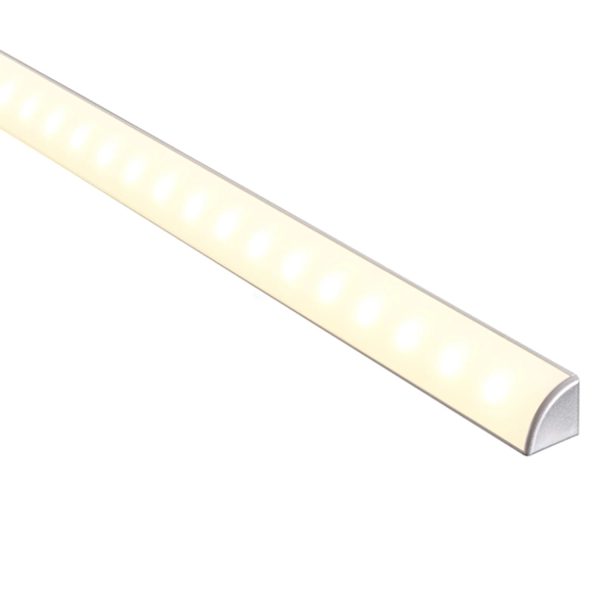 20mm x 20mm LED Corner Aluminium Profile 3m in Silver Havit Lighting - HV9691-2020-3M For Discount