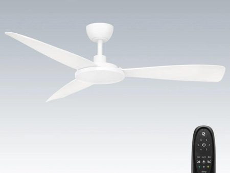 52  Mascot DC Ceiling Fan White, Black 22197 XX Brilliant Lighting For Discount