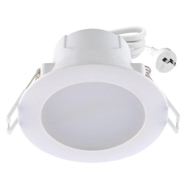 90mm Eko-2 LED Downlight 9w White CCT MD4209W-CCT Mercator Lighting on Sale