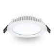 90mm LED Downlight 8w White CCT AT9090 TRI Atom Lighting Online Sale