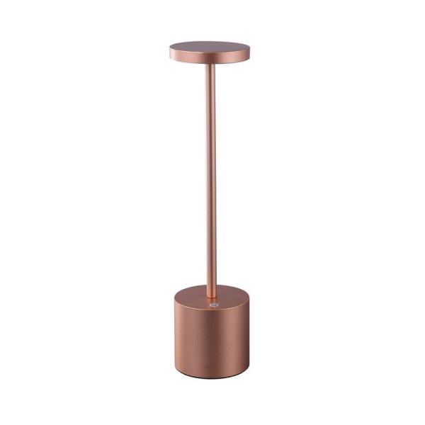 Addison Portable LED Table Lamp - Black Copper Sliver, 340mm High, PL0178 Fashion