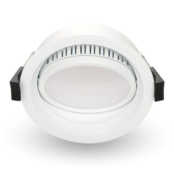 95-100mm Gimble Downlight 10w White CCT AT9020 TRI Atom Lighting Supply